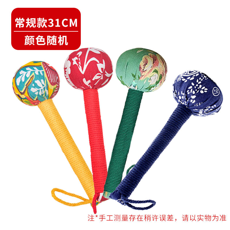 Picture of wormwood hammer health hammer wholesale custom hand massage beat meridian moxibustion hammer diy material package wormwood hammer