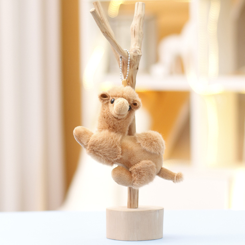 Picture of Dunhuang Same Style Plush Toy Camel Doll Cute Doll Bag Pendant Doll Keychain Small Pendant Wholesale