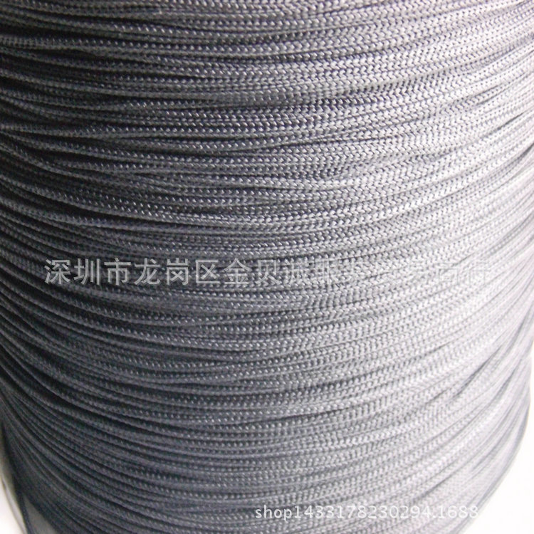 Artificial Silk Needle-Through Cord, 4-Needle Hollow Cord, Tassel Hollow Cord, Shiny Clothing Cord, Knitted Cord Strap