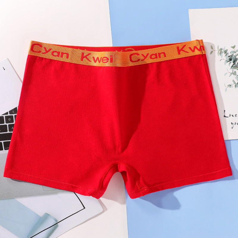 Picture of 4025 Women's Boxer Briefs Women's Cotton Girls' Briefs Women's Large Size Chubby Girls Student's Boxer Shorts Head Women