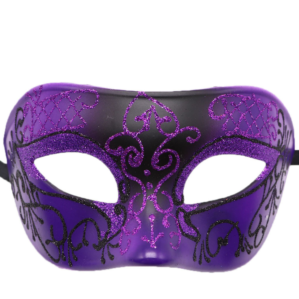 Picture of Men's Masquerade Mask Halloween Ghost Festival Carnival Roman Flathead Mask Show Party Party