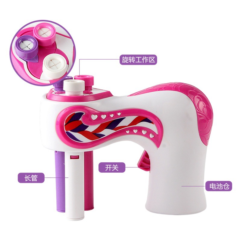 Picture of Cross-Border Electric Three-Strand Hair Braider for Girls to Brave Their Hair, Automatic Artifact, Play House Toys, Douyin Creativity