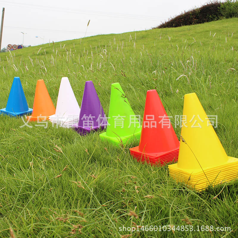 Picture of Football Training Sign Barrel Barrel Road Sign Cone 18cm Road Obstacle Training Cone Football Training Equipment
