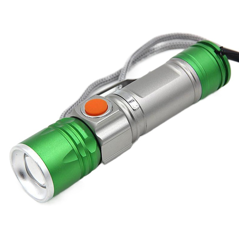 Factory wholesale New 5152 strong light flashlight Q5 led USB rechargeable mini home lighting strong light flashlight