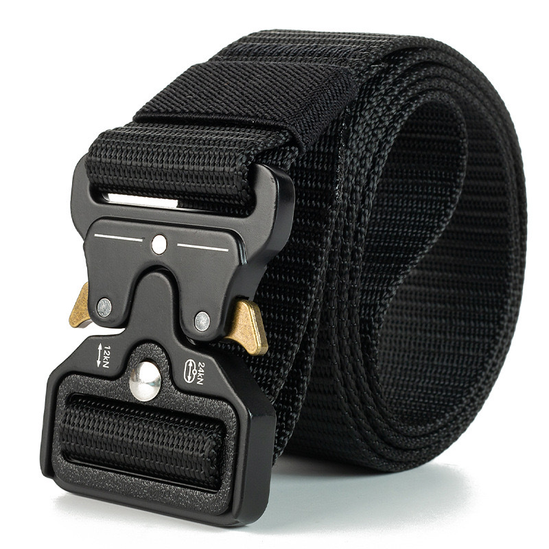 Picture of Men's Cobra tactical belt men's outdoor nylon buckle belt student military training overalls belt wholesale
