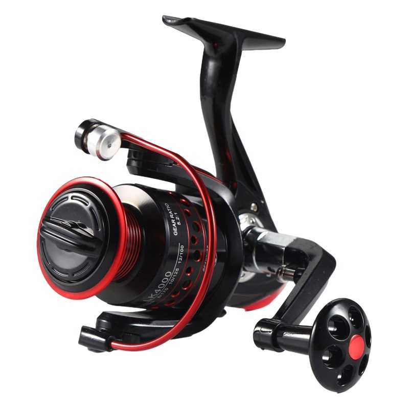 Lk All-Metal Head Fishing Reel Spinning Reel Sea Rod Reel Metal Reel Lure Reel Sea Fishing Reel Fishing Line Reel Fishing Gear