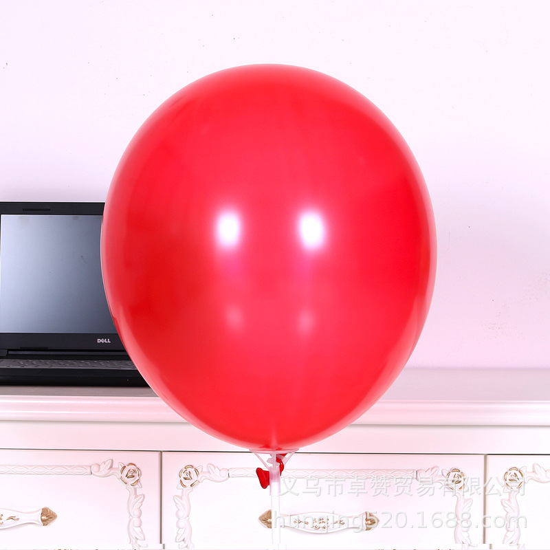 Picture of Cross-border 18 inch matted latex balloon retro color balloon wedding decoration round helium floating air ball wholesale