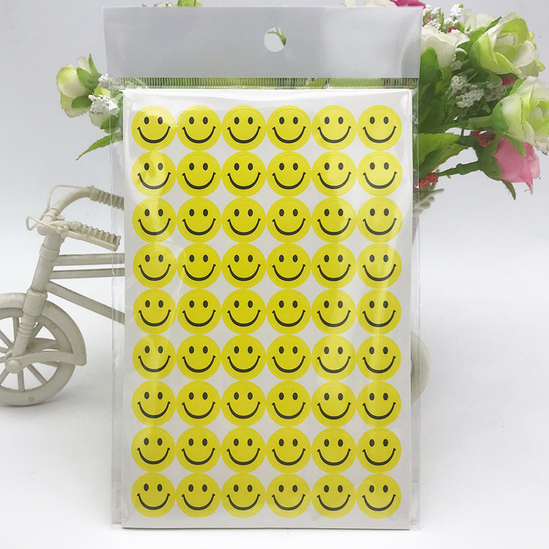 Picture of Spot smiley stickers children's kindergarten reward stickers color digital alphabet sticker sticker wholesale