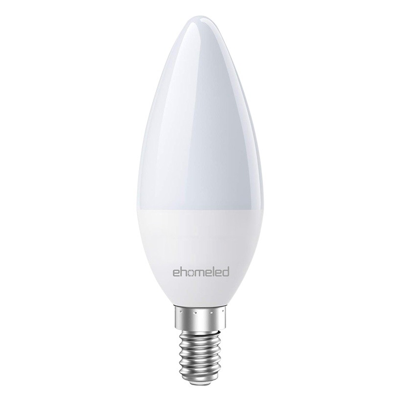 Cross-Border Exclusive for E14 Screw Led Candle Bulb C37 Pointed Bulb Pull Tail Warm Light White Light Crystal Lamp Chandelier Energy Saving