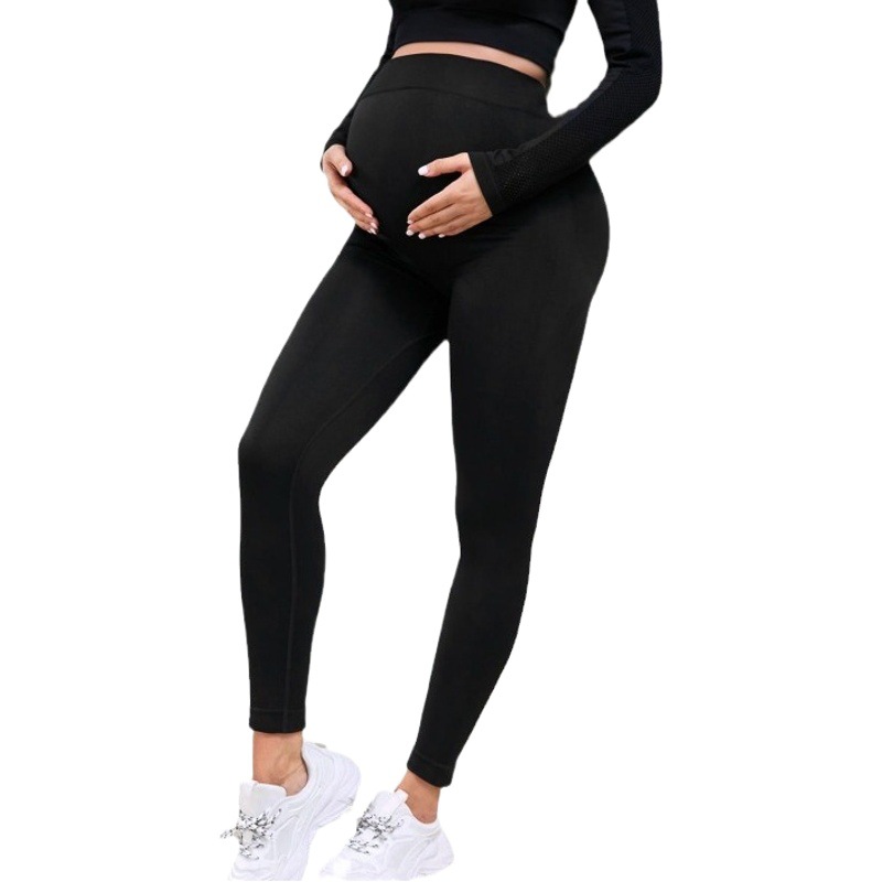 Shein's Popular Yoga Pants Are Highly Elastic, High-Waisted, Belly-Supporting, Moisture-Wicking, Quick-Drying Pants for Pregnant Women