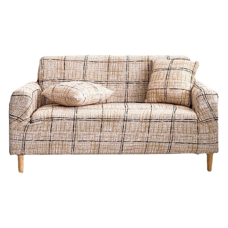 Bran bird ins American printed sofa cover all-inclusive milk silk elastic sofa cover four seasons universal wholesale