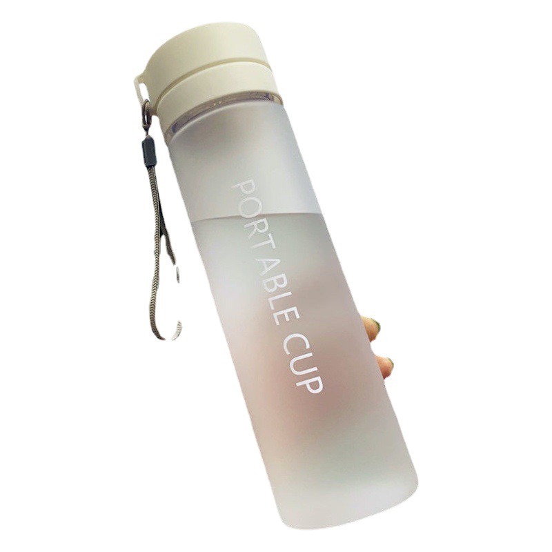 High-value drop-resistant high-temperature space Cup simple portable plastic water Cup men's and Women's Student Sports Cup large capacity