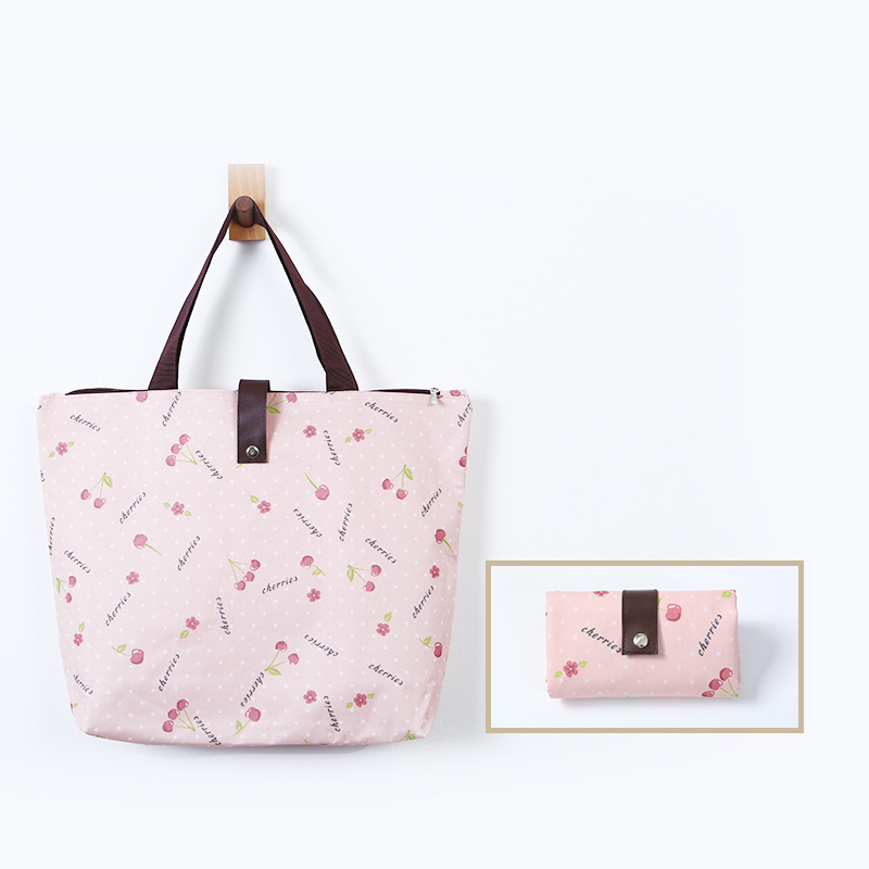 Picture of Oxford Cloth Foldableing Shopping Bag Satchel Shopping Bag Satchel Advertising Environmentally Friendly Foldableable Grocery Shopping Bag Customization