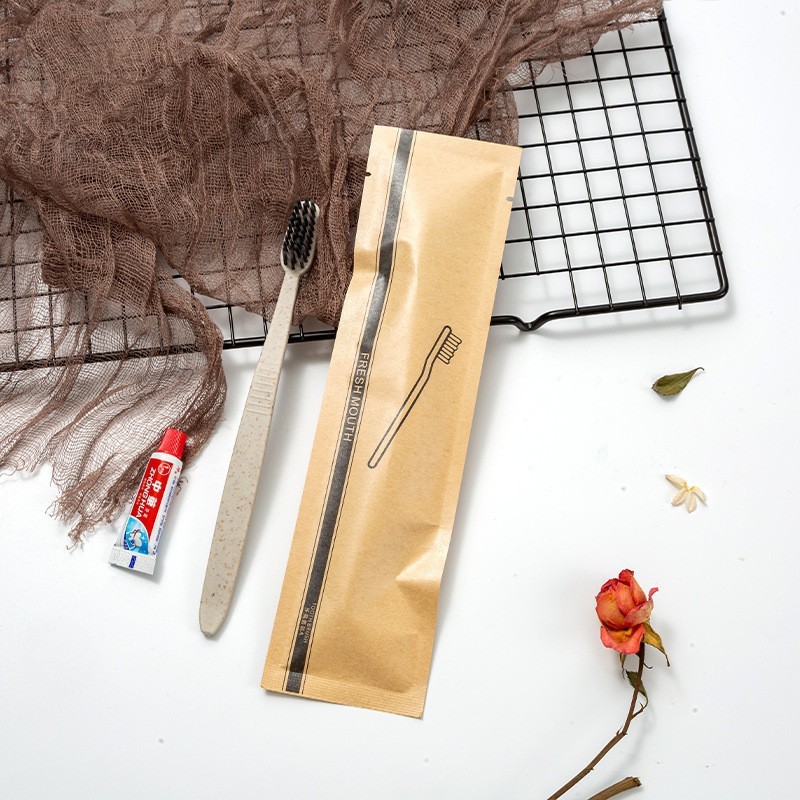 Picture of Hotel Special Hotel Toiletries Set Comb Disposable Toothbrush with Toothpaste Soft Hair Homestay Wholesale Customization