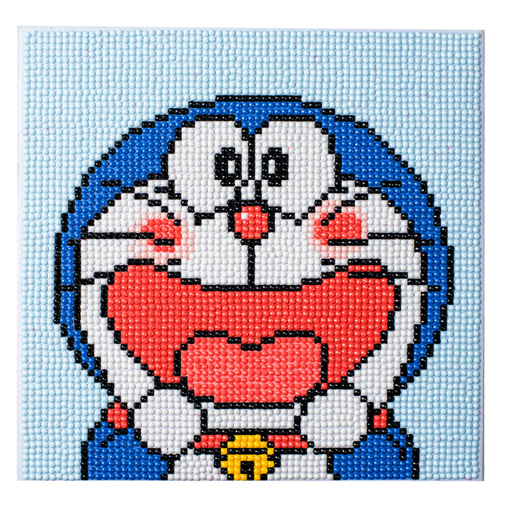 Picture of Original God New Diamond painting children student diy handmade diamond material package with frame Cartoon Cartoon educational toys