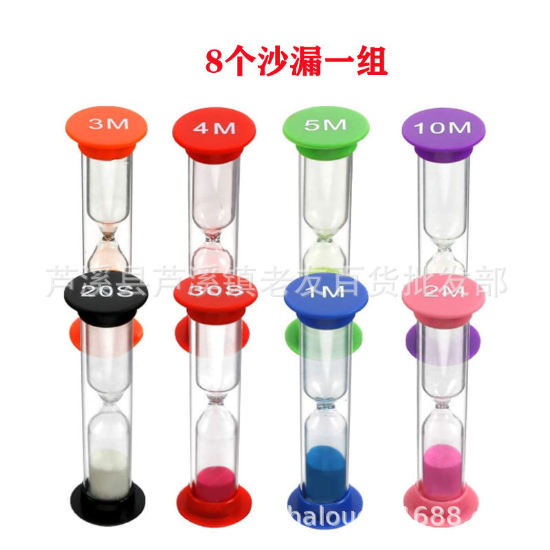 Picture of Creative Gift Set 6 Hourglass combination timer 30 seconds +1+2+3+4+5+10+15+30+60 minutes