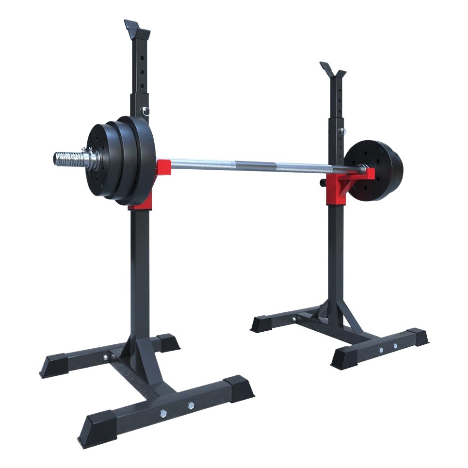 Adjustable split weightlifting bed squat frame weightlifting frame barbell frame can be matched with dumbbell stool strength training bench press frame