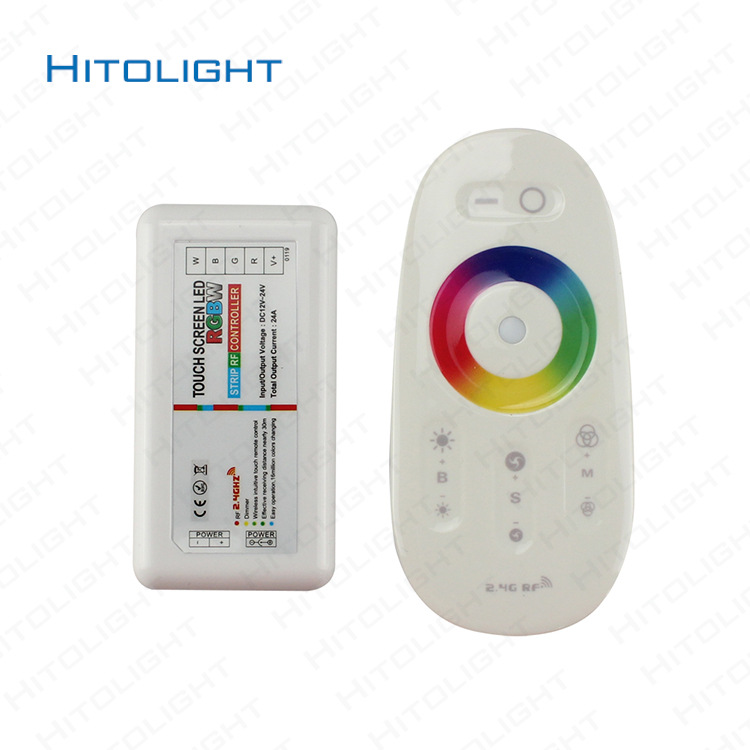 Picture of Xilai lamp 2.4g touch led controller color RGBW light strip module light bar high power dimmer 24A