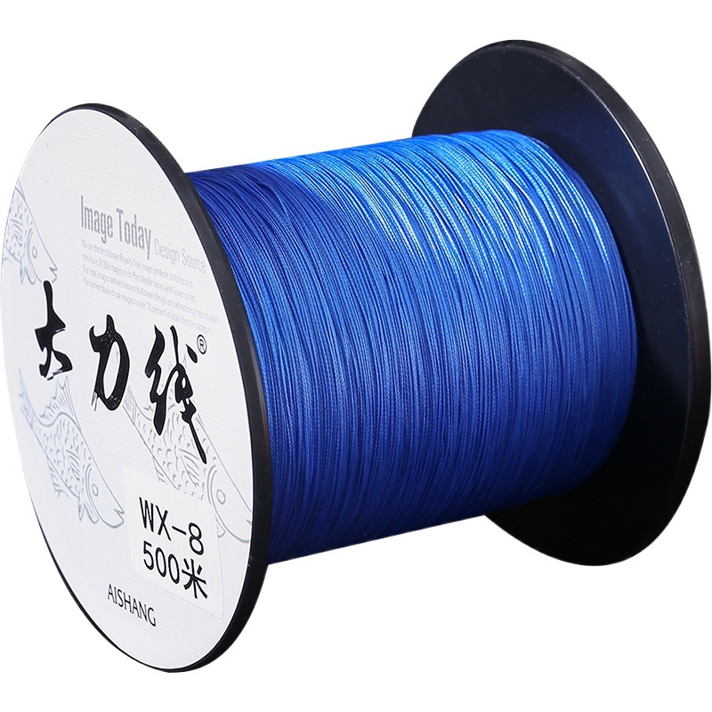Non-Degree Fishing Tackle Pe Strong Fishing Line 500.4m Braid Lure Sea Fishing Line Sturgeon Line Net Line Sea Rod