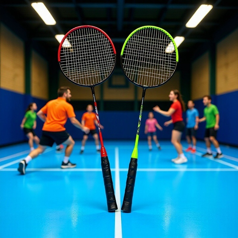 Coca 37Coka Factory Wholesale In-Stock Steel Alloy Integrated Badminton Racket One-Piece Drop-Shipping Racket Set of 2