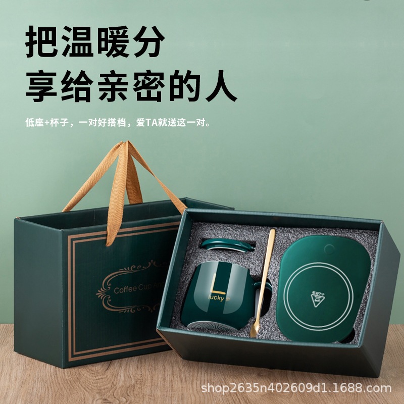 High temperature resistant lovers can be covered solid color European universal irregular gift set lifelong carton mug