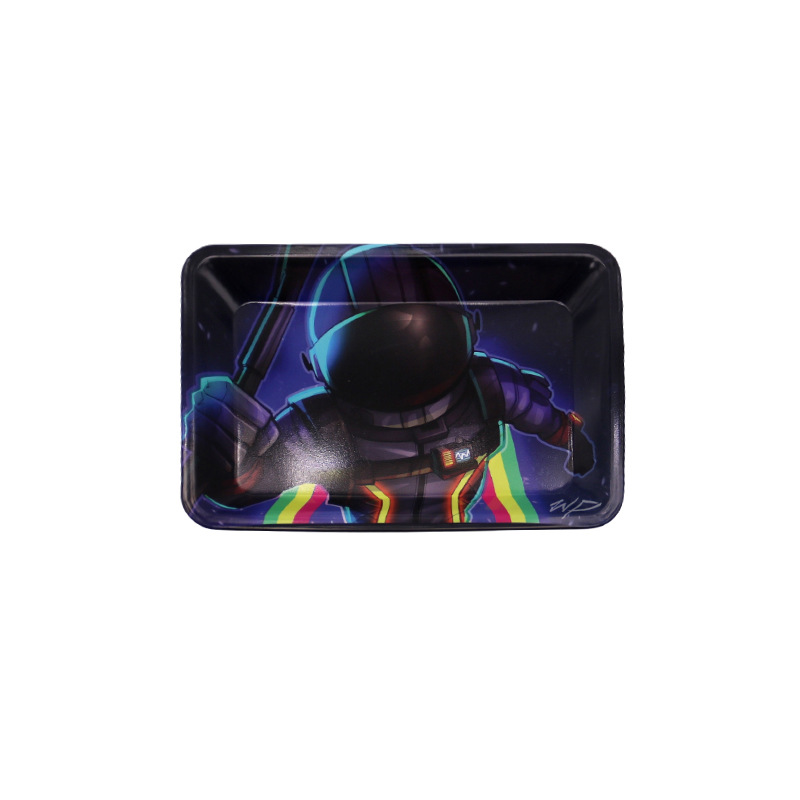 Picture of 180*125mm Tinplate Cigarette Tray, Small Cigarette Tray, Metal Iron Tray Tray, Tobacco Wire Operation Tray, Smoking Tray