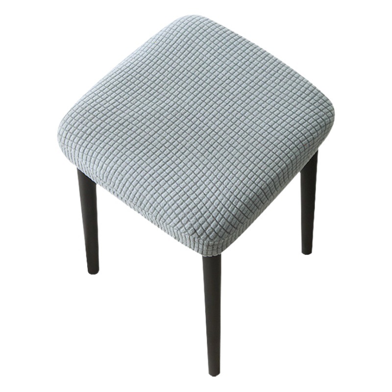 Square Stool Cover Cover Elastic Four Seasons Dustproof Household Dressing Table Stool Cover Cushion Cover Elastic All-inclusive Bench Cover