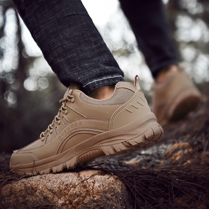 Picture of Plus size spring men's shoes 45 waterproof 46 outdoor leisure sports 47 large travel hiking shoes men's 48