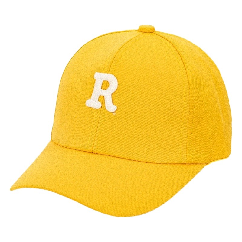 Children's Baseball Hat Boys and Girls Ins New Student Spring and Autumn Face Small R Mark Korean Hard Top Short Rim Cap