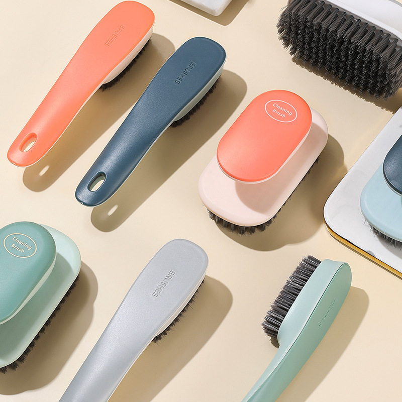 Cross-Border Shoe Brush with Soft Bristles for Home Use, Does Not Damage Shoes, Special Brush for Shoes and Clothes, Shoe Cleaning Board Brush, Multifunctional Cleaning Brush