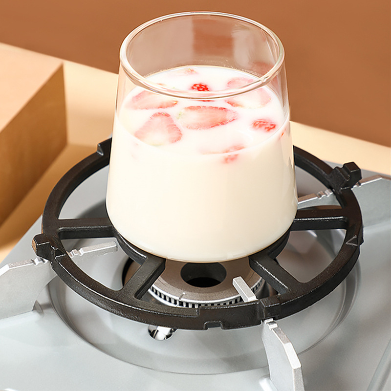 Picture of Milk Pot Bracket Anti-skid Stove Small Pot Rack Kitchen Stove Rack for Gas Stove Household Natural Gas Stove
