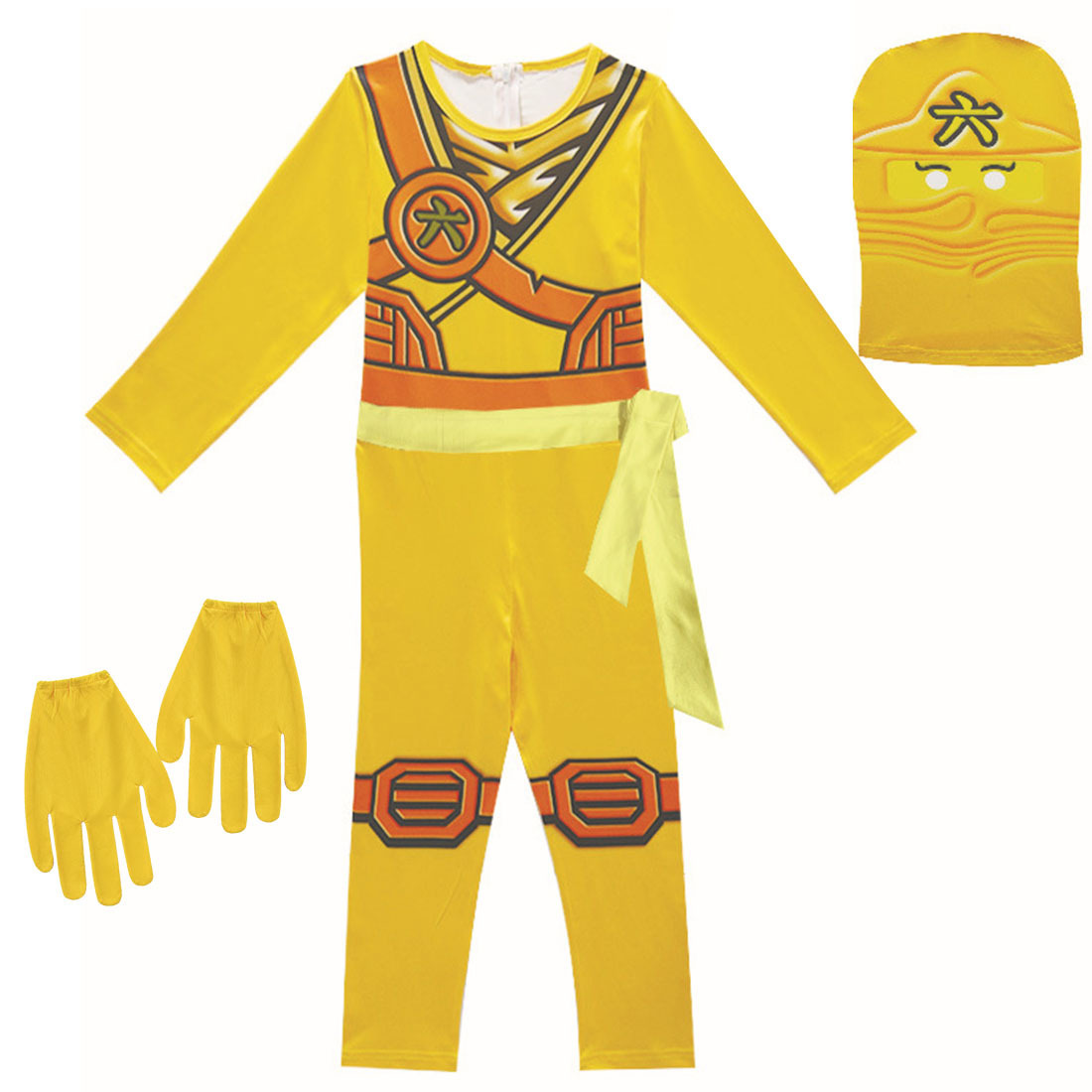 Picture of Spot LEGO Phantom Ninja Costume Halloween Costume LEGO NINJAGO Costume Children's Ninja Costume