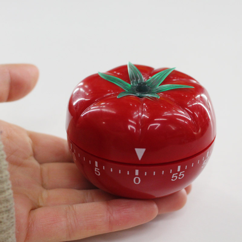 Picture of Small tomato shape mechanical timer kitchen soup timing reminder in stock wholesale large quantity Congyou