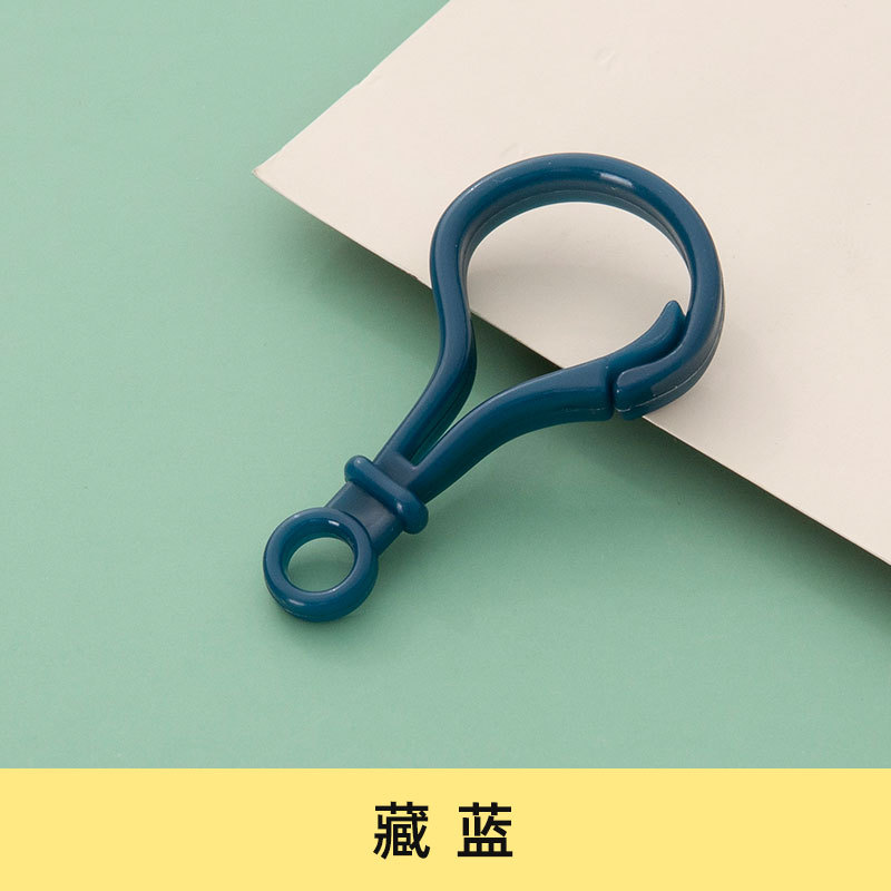 Picture of diy jewelry accessories color bulb button doll key chain plastic lobster buckle bag buckle acrylic hook buckle