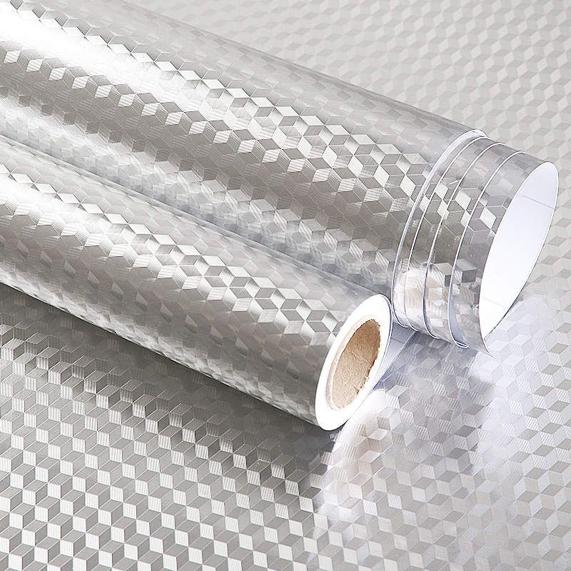 Picture of Kitchen Oil-Proof Stickers, Anti-High Temperature Resistant Cabinets, Waterproof and Moisture-Proof Self-Adhesive Wallpaper, Tin Foil, Aluminum Foil, Ugly Artifacts