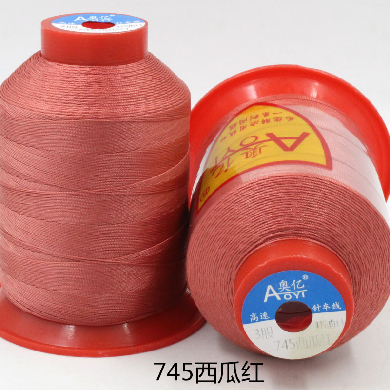 Picture of Oyi 3 strands of Bondi thread braided thread leather hand stitching non-scattered strand sewing machine thread shuttle thread embroidery