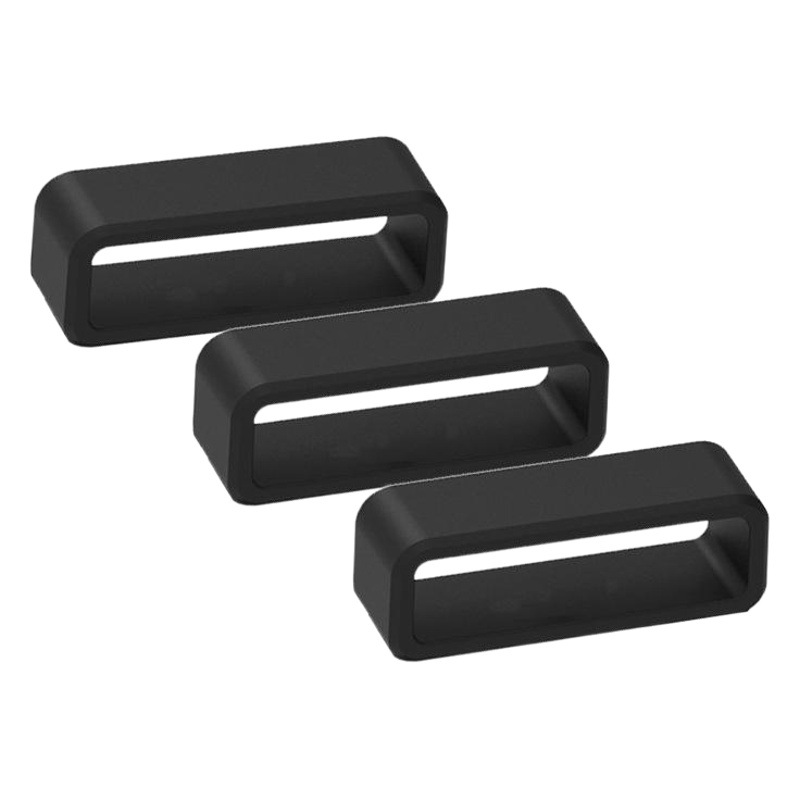 Picture of Silicone Strap Activity Rings Rubber Bars Activity Rings Silicone Watch Rings Black Strap Rings Watch Accessories