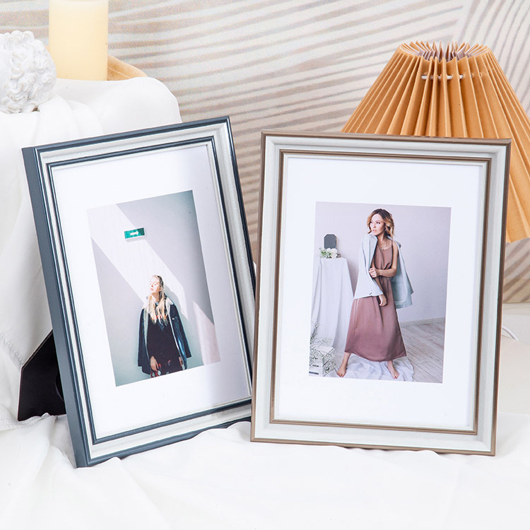 Picture of Scandinavian Creative Photo Frame Table High-End 6inch 7inch Accessible Luxury Desktop Ornaments Photo Wall Decoration Plus Printed Photo Frame