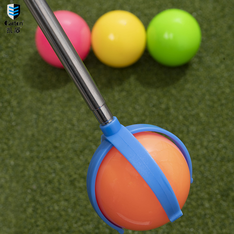 Picture of Caiotn Park Golf Ball Pickup Retractable Ball Clip Ball Pickup Convenient to Carry Park Golf Supplies