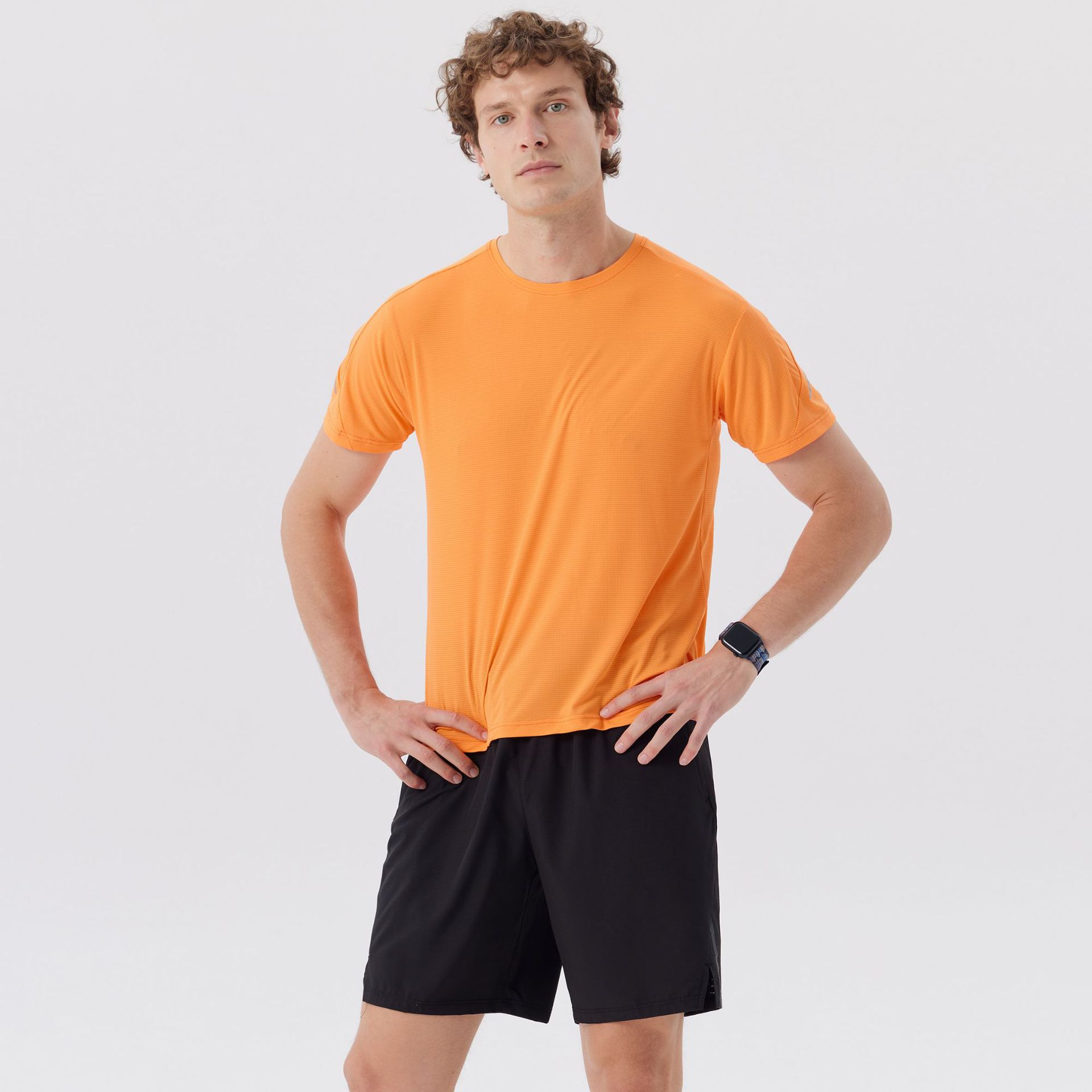 Picture of Outdoor Sports Shorts Men's Summer Ice-feeling Running Pants Breathable Quick-drying Pants Fitness Basketball Training Short Pants