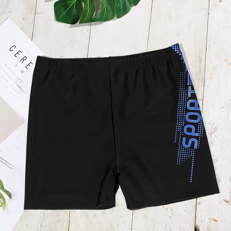 Picture of Adult Men's Swimming Trunks Comfortable Corner Shorts Plus Large Size Quick-drying Swimming Equipment Men's Swimsuit Swimming Trunks