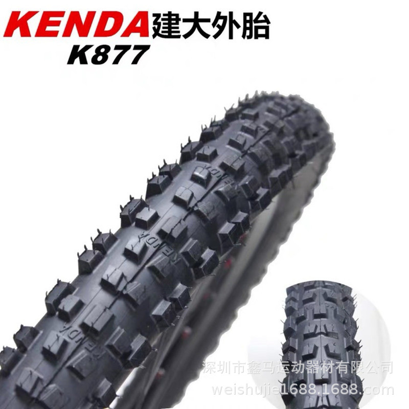 Jianda tire 26-inch * 2.35 1.95 2.1 Bicycle mountain SUV drift outer tire K877 k887