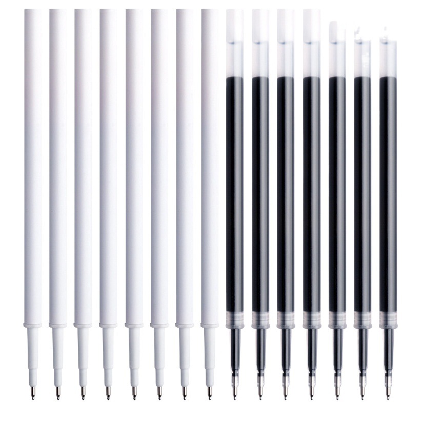 St Pen Refill Head Brush Question Carbon Press Pen Black Rod Gourd Head Student Exam Special White Rod Neutral Continuous Refill