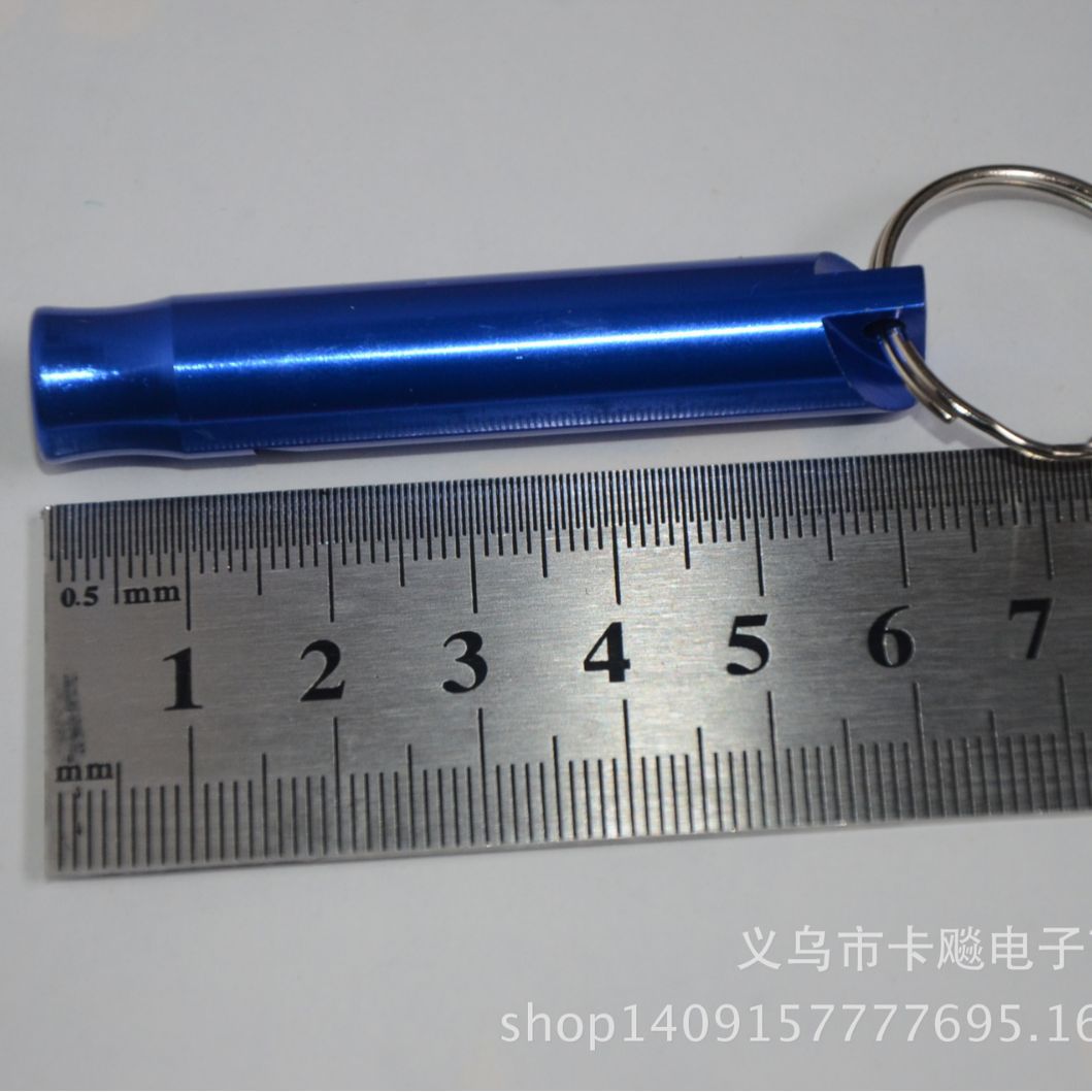 Picture of Large Whistle Outdoor Camping Adventure Training Whistle Aluminum Alloy Survival Whistle Lifesaving Whistle Colorful Whistle