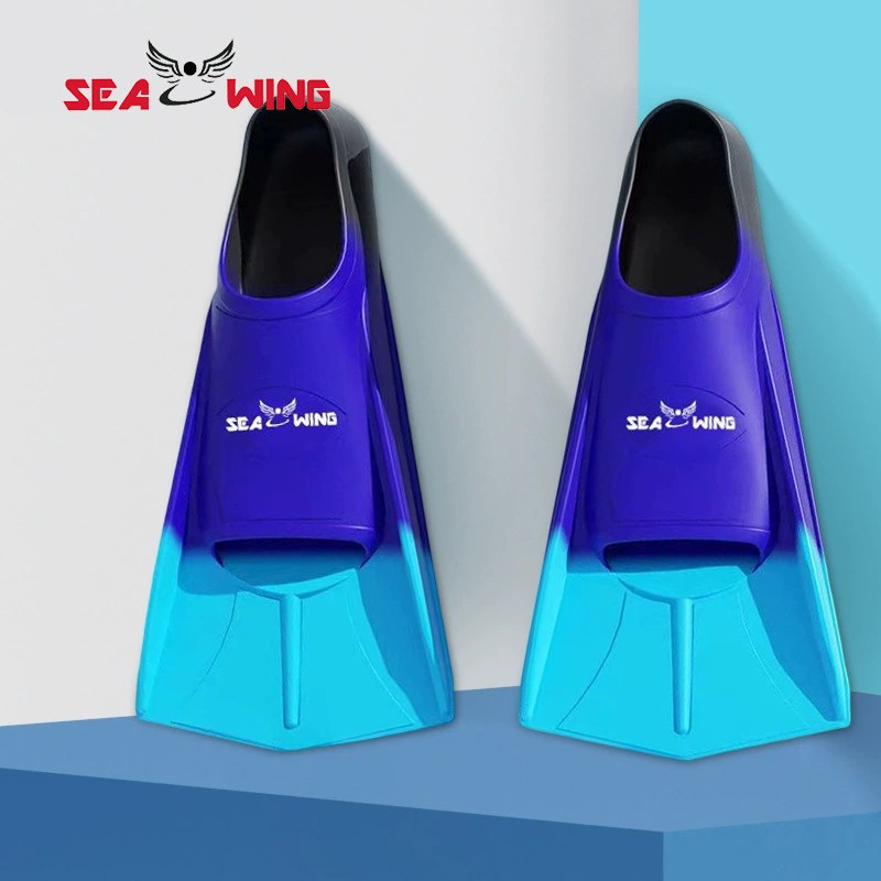 Picture of Free diving flippers for men and women diving swimming frog shoes swimming frog lightweight diving feet silicone short flippers training professional