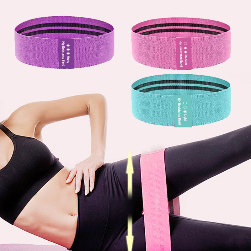 Adjustable hip ring fitness stretch belt stretch belt hip lifting belt squat hip belt hip belt hip elastic ring resistance belt
