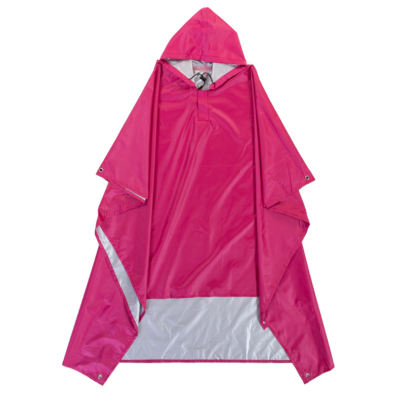 Picture of Three-in-one raincoat backpack outdoor mountaineering hiking conjoined poncho unisex multifunctional ultra-light foreign trade cross-border