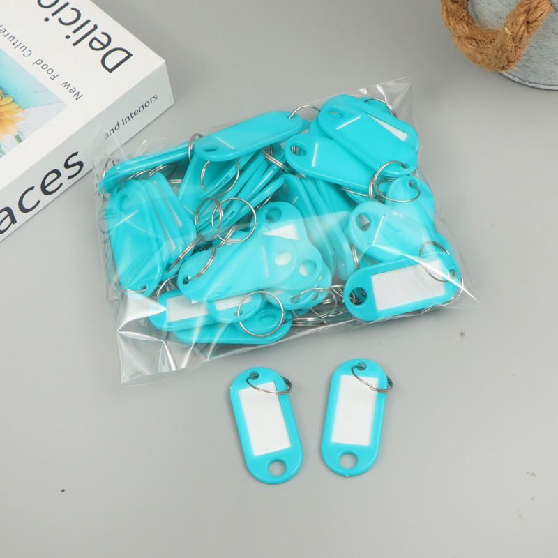 Picture of Cross-border plastic pp key card rental room hotel key tag classification tag mark key chain