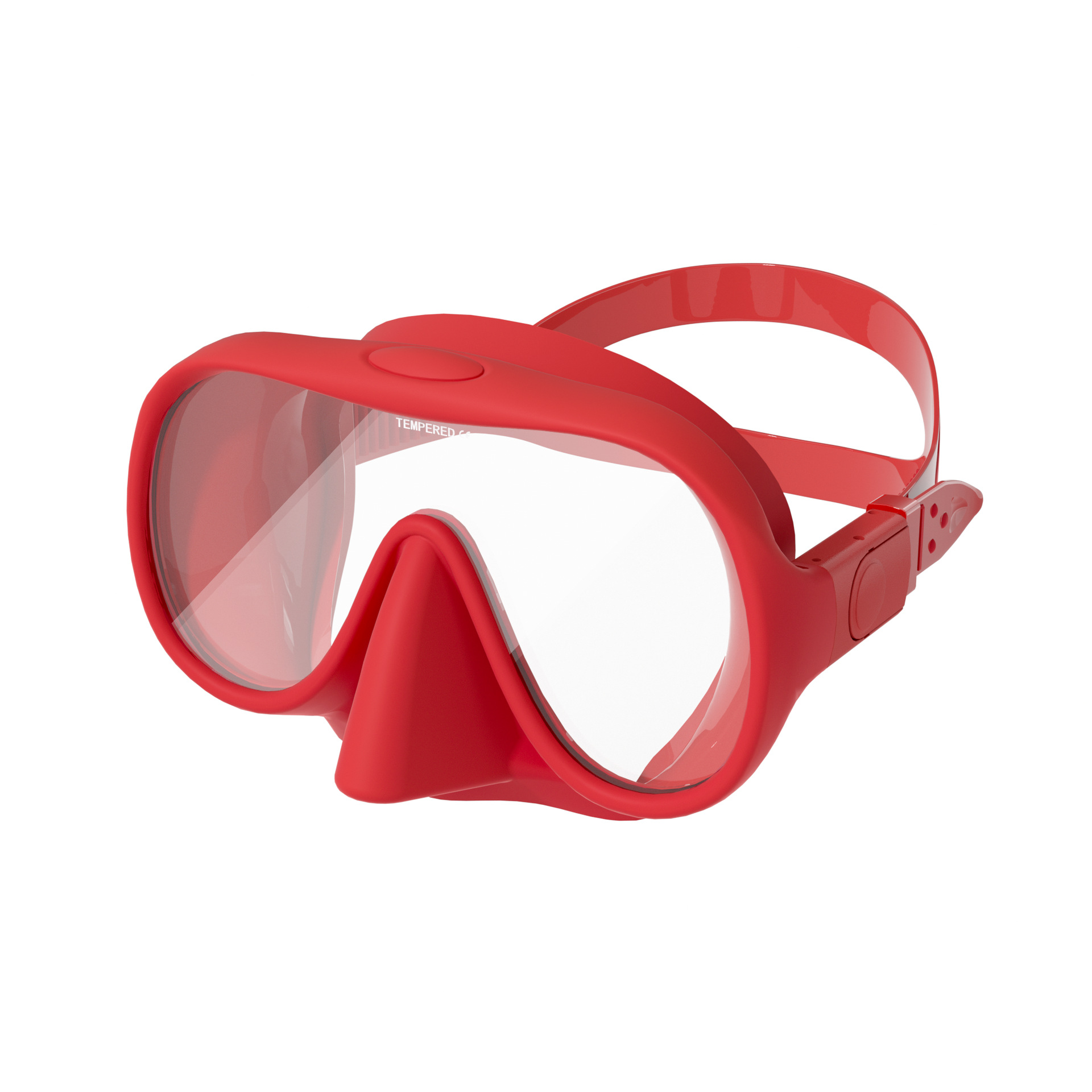 Picture of Manufacturers in stock large frame anti-fog diving mask scratch-resistant single lens liquid silicone edge diving goggles can cross border