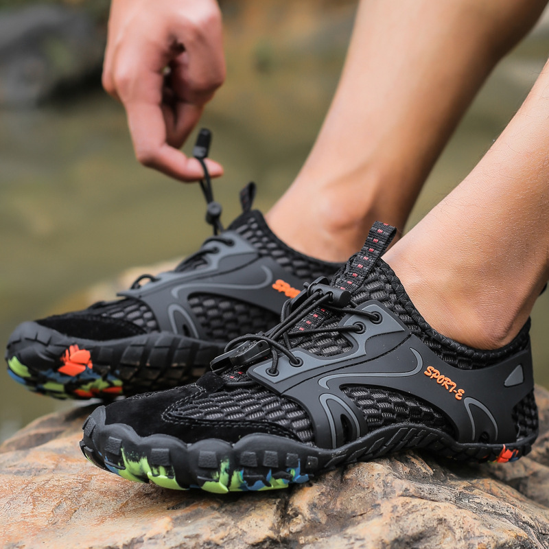 Picture of Outdoor fitness climbing and rafting shoes hiking shoes for men and women's shoes amphibious fishing shoes